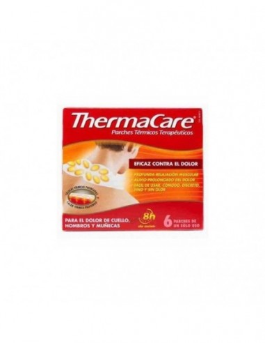 Thermacare Parche Termico Cuello Hombro Muñeca 6 Parches