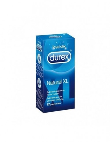 Durex Natural Xl Preservativos 12 Unidades