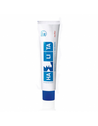 HALITA CON FLUOR PASTA DENTIFRICA 1 ENVASE 75 ML