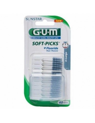 Soft Picks Filamentos De Goma Gum 636 M40 40 Unidades Soft X-Large