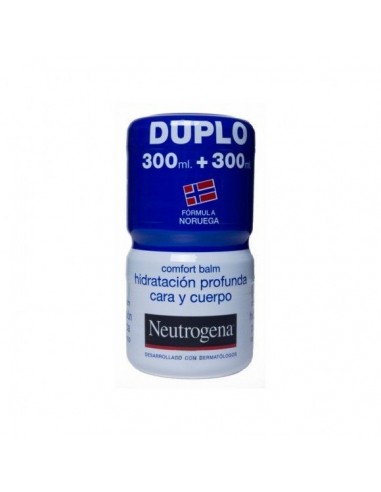 Neutrogena Comfort Balm Hidratacion Profunda Cara Y Cuerpo 2 Envases 300 Ml