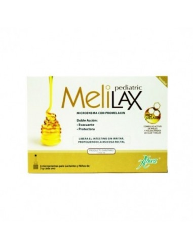 MELILAX PEDIATRIC MICROENEMAS 6 UNIDADES 5 G