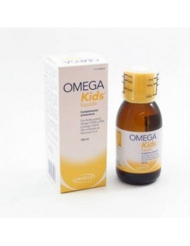 OMEGA KIDS 1 ENVASE 100 ML SABOR LIMON