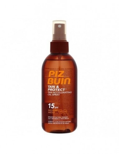 Piz Buin Tan & Protect Fps 30 Proteccion Alta Spray Solar Intensificadora De Bronceado 1 Envase 150