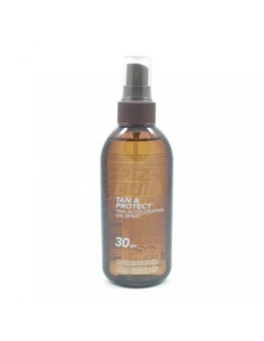 Piz Buin Fps 30 Proteccion Media Aceite En Spray Solar Acelerador De Bronceado 1 Envase 150 Ml