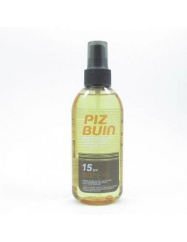 Piz Buin Wet Skin Fps 15 Proteccion Media Spray Solar Corporal Transparente 1 Envase 150 Ml