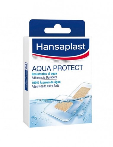 Hansaplast Aqua Protect Aposito Adhesivo Surtido 20 Unidades