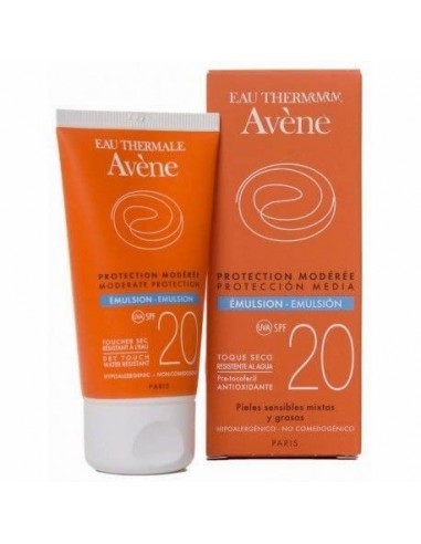 Avene Spf 20 Emulsion Proteccion Media 1 Envase 50 Ml