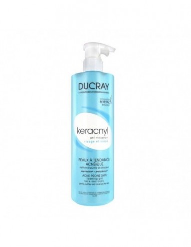 Keracnyl Gel Limpiador Ducray 1 Envase 400 Ml