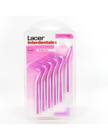 Cepillo Interdental Lacer Ultrafino Angular 10 Cepillos