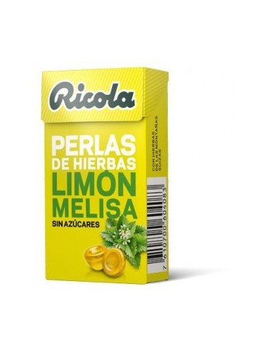 Ricola Perlas Sin Azucar 1 Envase 25 G Sabor Limon