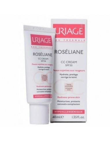 Roseliane Cc Cream Spf 30 Uriage 1 Envase 40 Ml