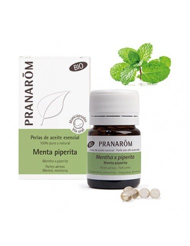 Pranarom Perlas Digestion Menta Piperita 60 Perlas