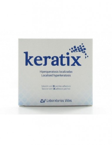 Keratix Solucion + Parches Adhesivos 1 Frasco 3 G + 36 Parches + Pincel