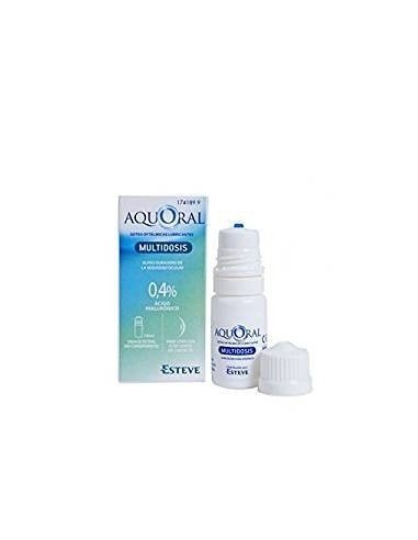 Aquoral Multidosis Gotas Oftalmicas Lubricantes Esteriles 1 Envase 10 Ml