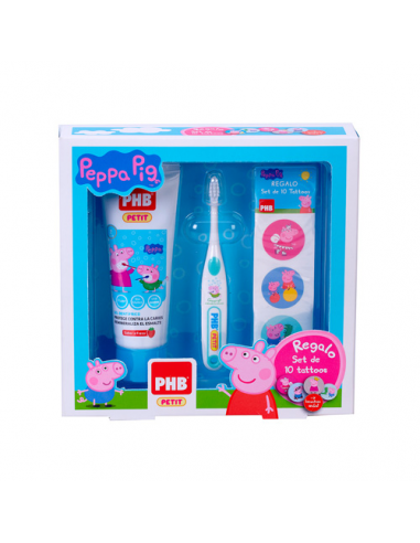 Pack Phb Petit Gel Dentifrico Infantil + Cepillo Con Regalo Peppa