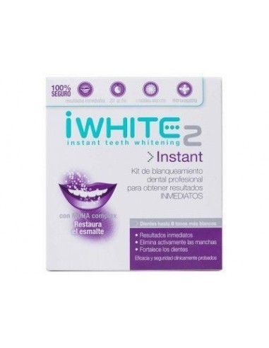 IWHITE KIT DE BLANQUEAMIENTO SUPREMO INSTANT 2 10 MOLDES PRECARGADOS