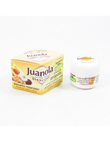 Juanola Balsamo Reparador De Labios Y Nariz 1 Envase 15 G