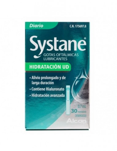 Systane Ultra Plus Hidratacion Unidosis Gotas Oftalmicas Lubricantes 30 Viales Unidosis 0,7 Ml