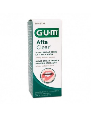 Gum Aftaclear Colutorio 1 Envase 120 Ml