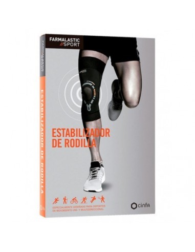 Estabilizador De Rodilla Farmalastic Sport 1 Unidad Talla L