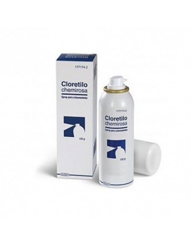 CLORETILO CHEMIROSA SPRAY PARA CRIOANESTESIA 1 ENVASE 100 G