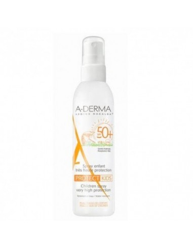 A-Derma Protect Spray Solar Spf 50+ Muy Alta Proteccion 1 Envase 200 Ml