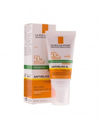 Anthelios Xl Spf 50+ Gel Crema Toque Seco 1 Envase 50 Ml Color