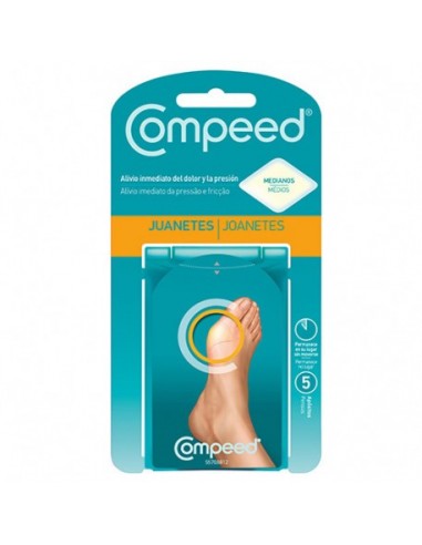 COMPEED JUANETES HIDROCOLOIDE 5 UNIDADES