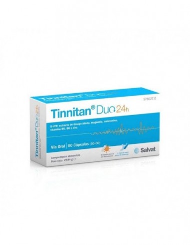 TINNITAN DUO 24 H 30 CAPSULAS + 30 CAPSULAS