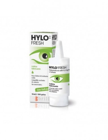 Hylo Fresh Colirio Lubricante 1 Envase 10 Ml Con Gotero