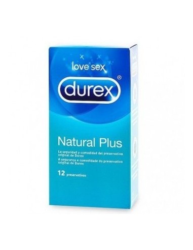 Durex Natural Plus Preservativos 12 Preservativos 2 Cajas