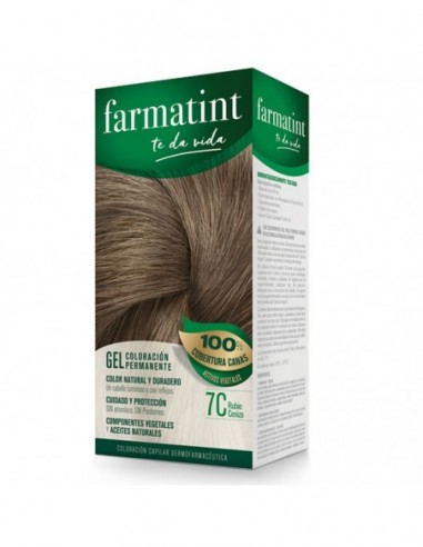 Farmatint 1 Envase 135 Ml Tono 7C Rubio Ceniza