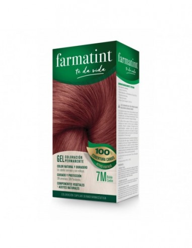 Farmatint 1 Envase 135 Ml Tono 7M Rubio Caoba