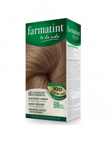 Farmatint 1 Envase 135 Ml Tono 6N Rubio Oscuro