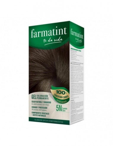 Farmatint 1 Envase 135 Ml Tono 5N Castaño Claro