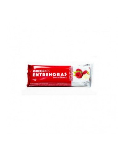 Obegrass Entrehoras 20 Barritas 30 G Sabor Chocolate Blanco Y Frutos Rojos