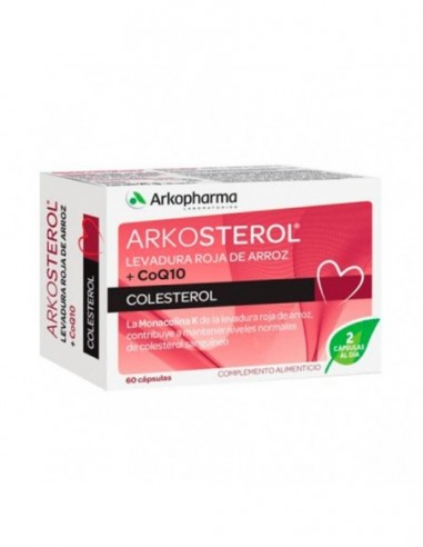 Arkosterol Levadura Roja Con Q10 60 Capsulas