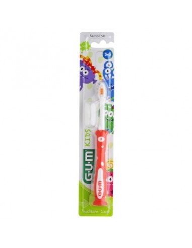 CEPILLO DENTAL KIDS GUM 901 1 UNIDAD MONSTRUOS