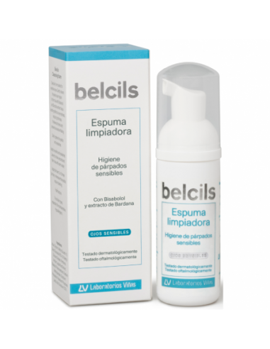 Belcils Espuma Limpiadora Parpados Y Pestañas 1 Envase 50 Ml