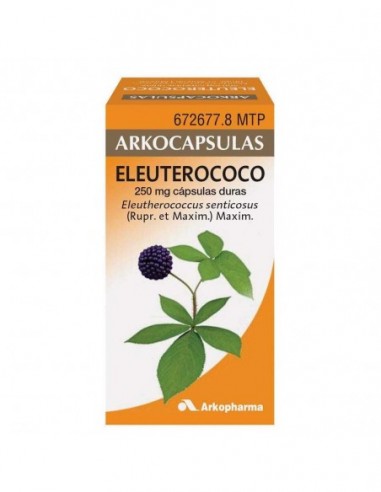 Arkocapsulas Eleuterococo Bio 40 Capsulas