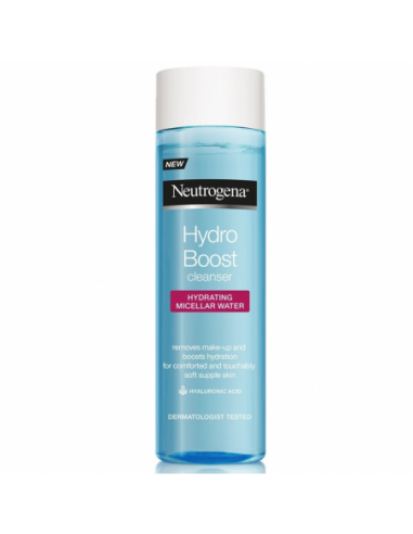 Neutrogena Hydro Boost Agua Micelar Hidratante Limpiador 1 Envase 200 Ml