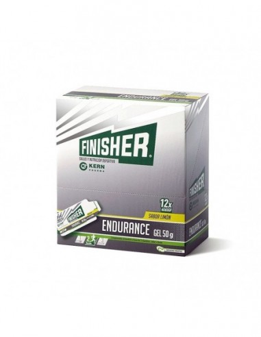 FINISHER ENDURANCE GEL 12 SOBRES 50 g SABOR LIMON