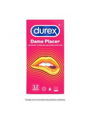 Durex Dame Placer Preservativos 12 Unidades