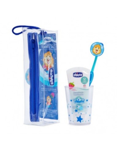 CHICCO SET DENTAL DROPS HIPPO ROSA +36M