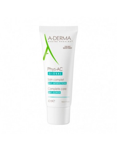 A-Derma Phys-Ac Global Cuidado Completo 1 Envase 40 Ml