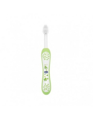 Cepillo Dental Infantil Chicco 3-36 Meses Verde