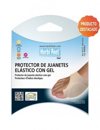 JUANETES PROTECTOR ELASTICO CON GEL 1 UNIDAD TALLA GRANDE