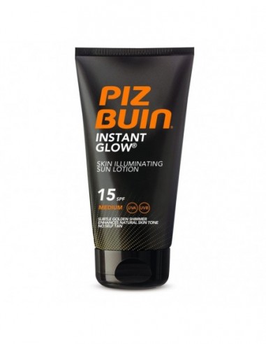 Piz Buin Instant Glow Locion Piel Luminosa Spf15 1 Envase 150 Ml