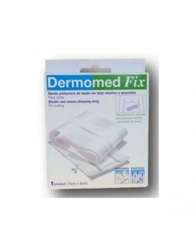 Dermomed Fix Aposito Autoadhesivo Banda 75 Cm X 8 Cm